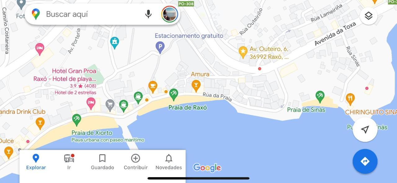 Apartamento Lb, Vistas A La Ria Raxo Exteriér fotografie